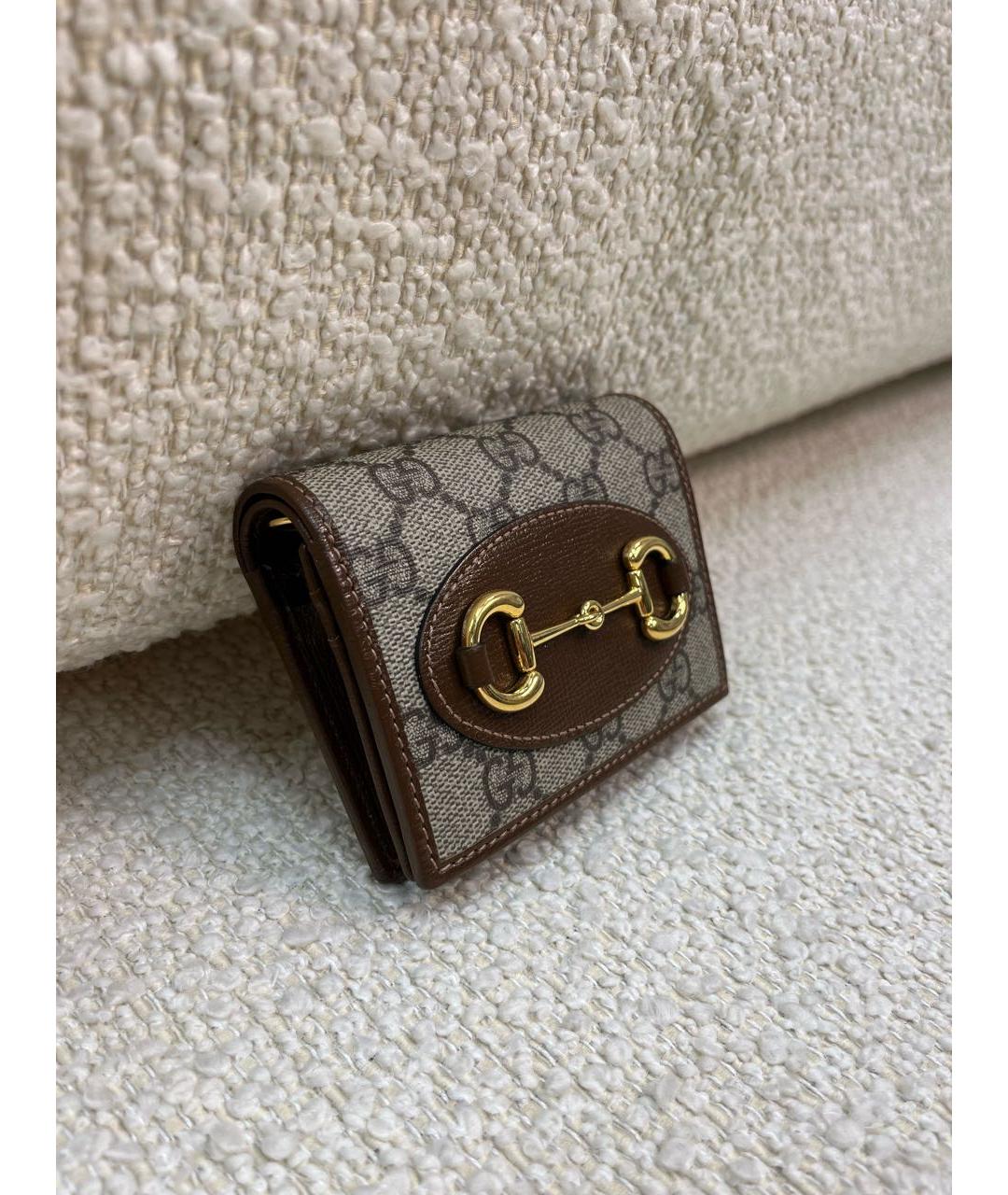 GUCCI Коричневая деним сумка через плечо, фото 2