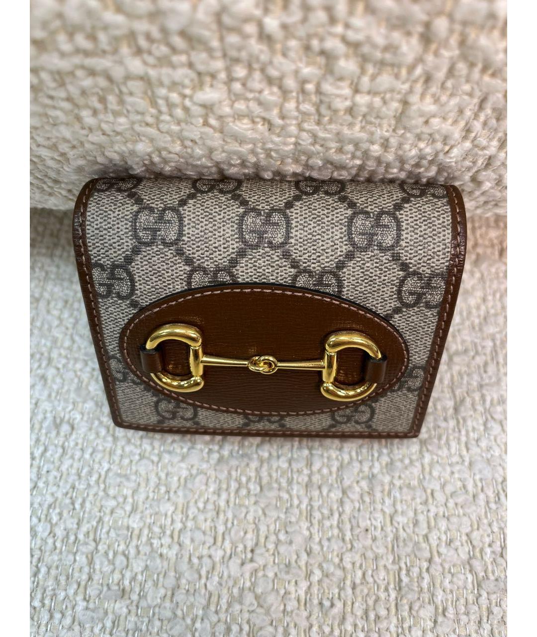 GUCCI Коричневая деним сумка через плечо, фото 8