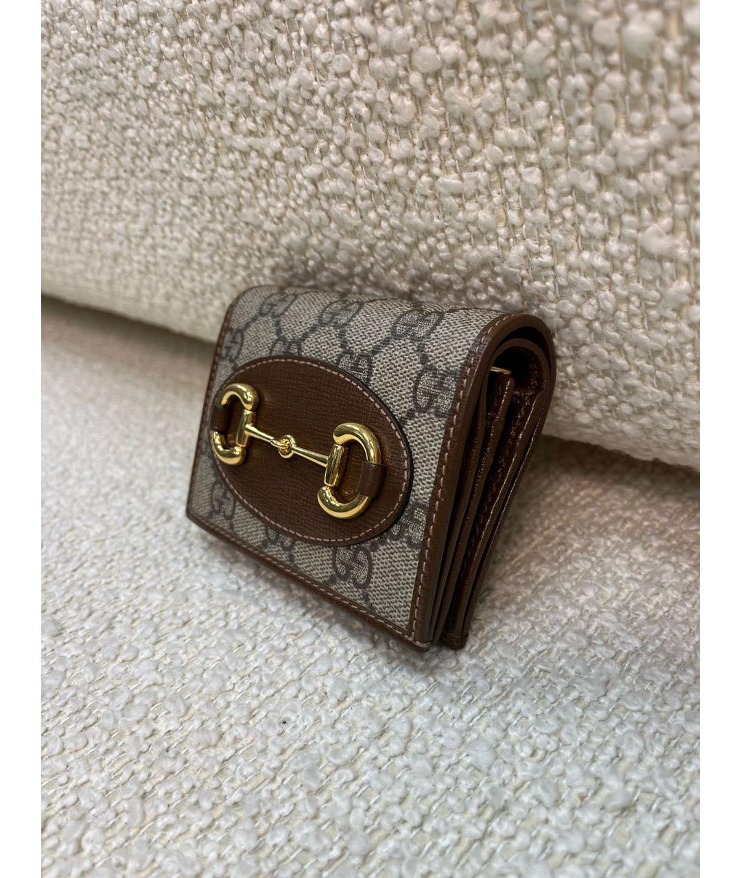 GUCCI Коричневая деним сумка через плечо, фото 5