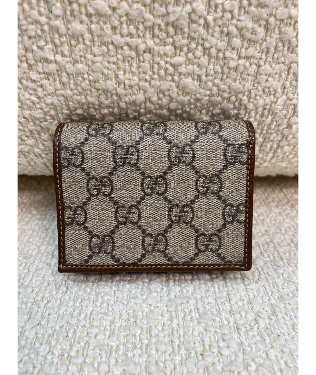 GUCCI Коричневая деним сумка через плечо, фото 3