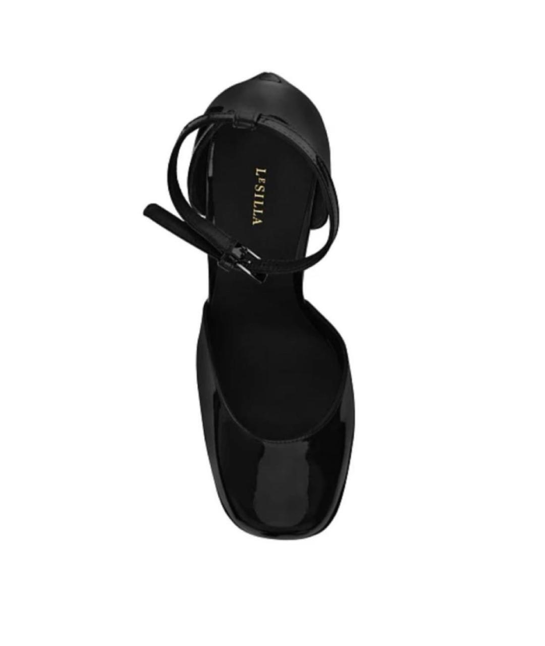 LE SILLA Черные туфли из лакированной кожи, фото 3