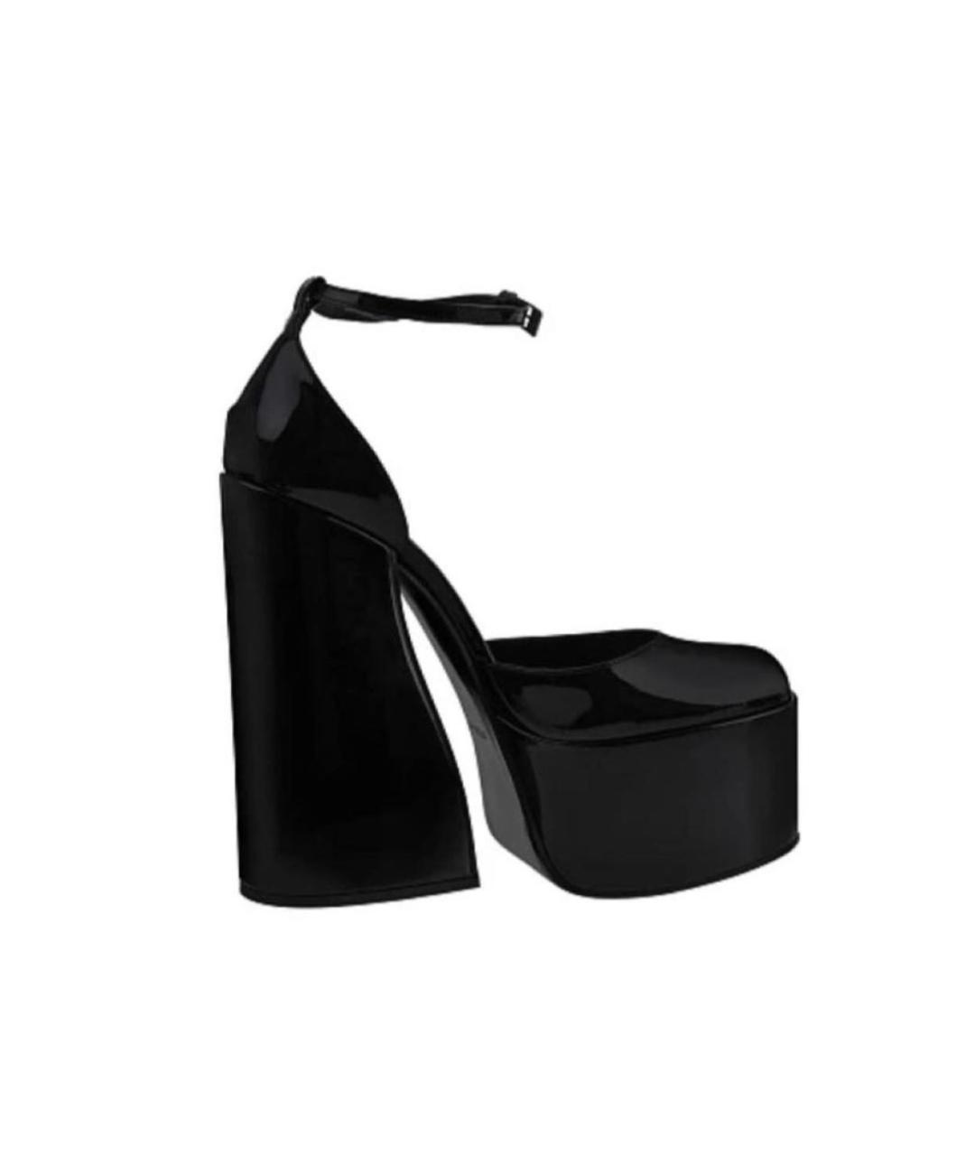 LE SILLA Черные туфли из лакированной кожи, фото 2