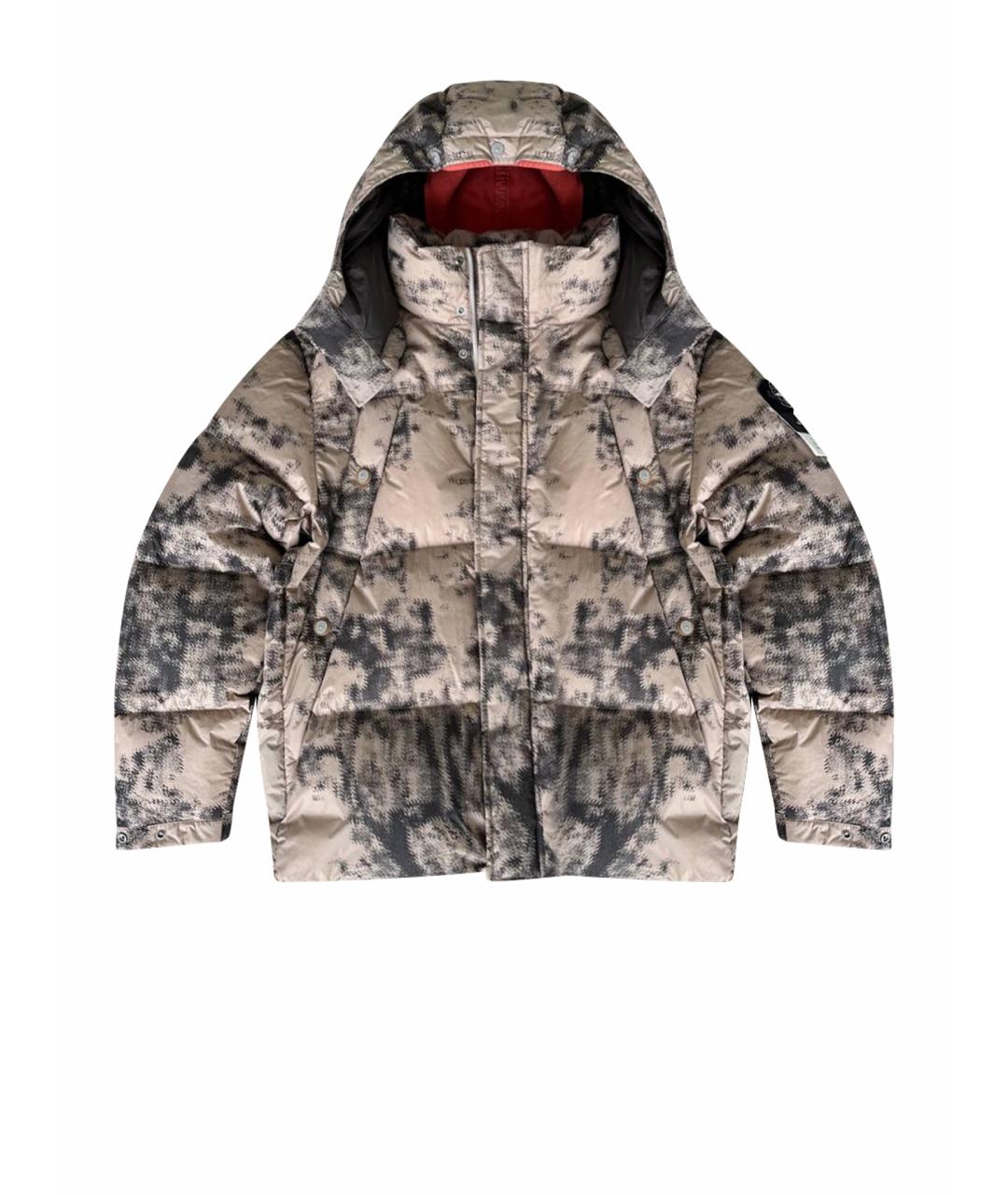 STONE ISLAND Хаки пуховик, фото 1