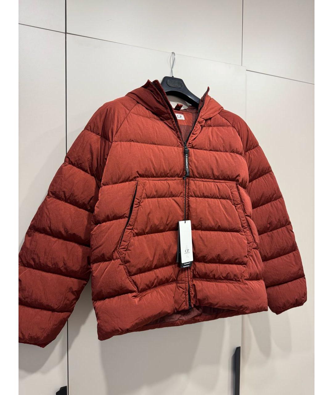 CP COMPANY Бордовый пуховик, фото 3