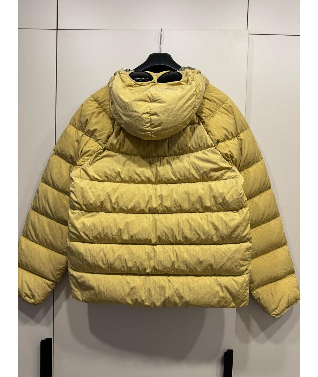 CP COMPANY Горчичный пуховик, фото 2
