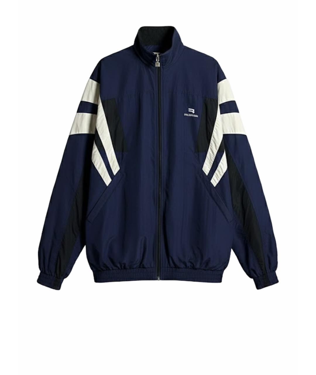 BALENCIAGA Темно-синяя куртка, фото 1