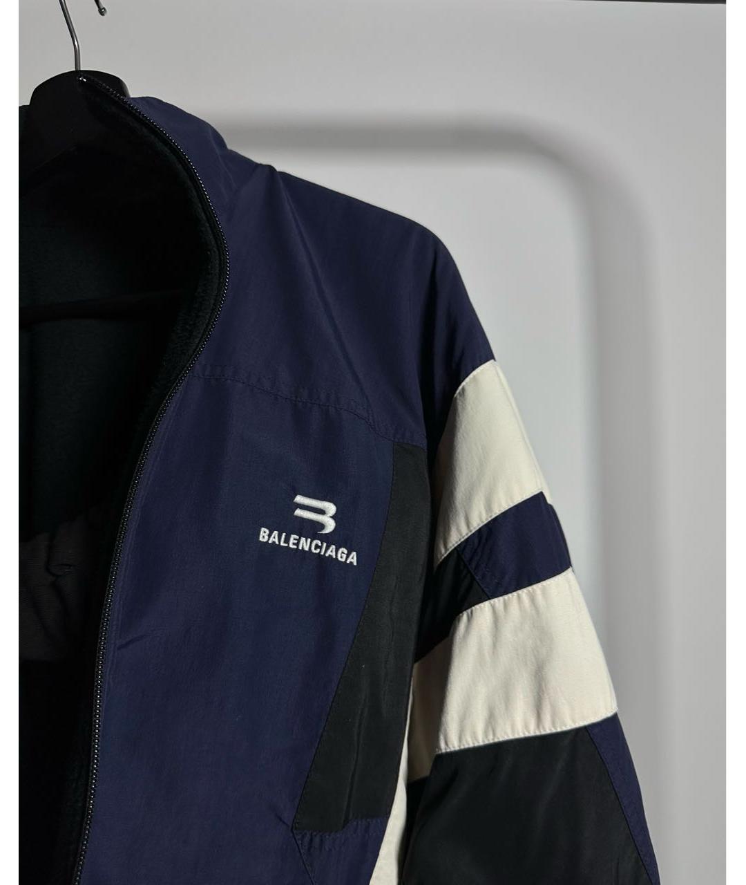 BALENCIAGA Темно-синяя куртка, фото 7