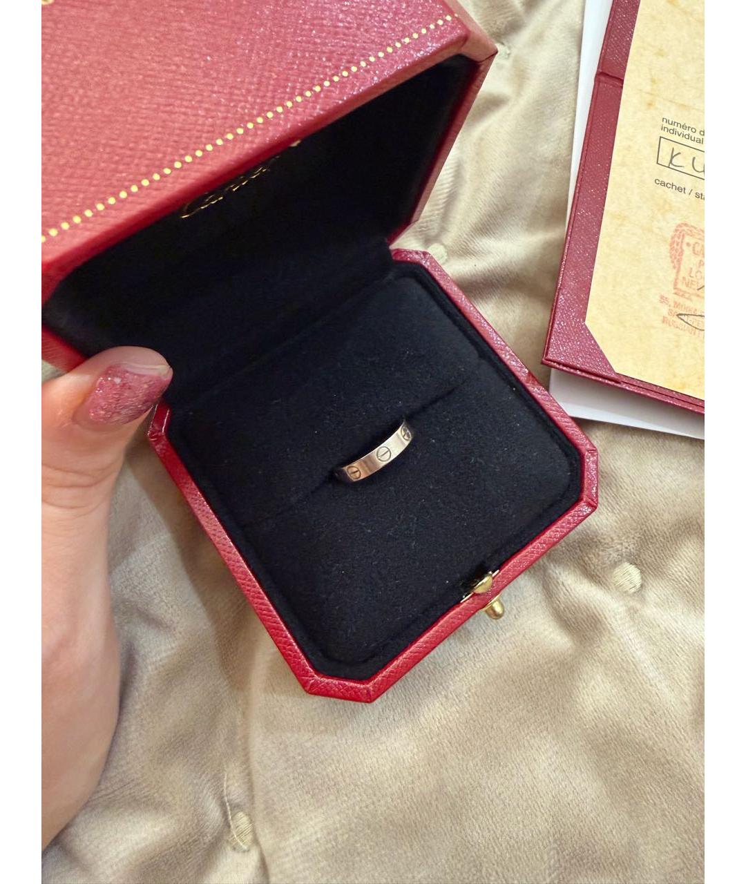 CARTIER Белое кольцо из белого золота, фото 8