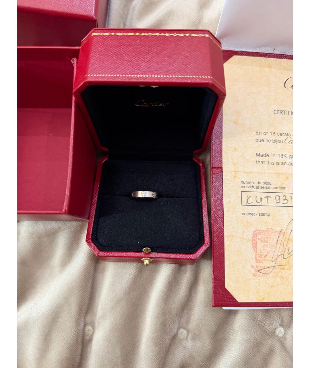 CARTIER Белое кольцо из белого золота, фото 2