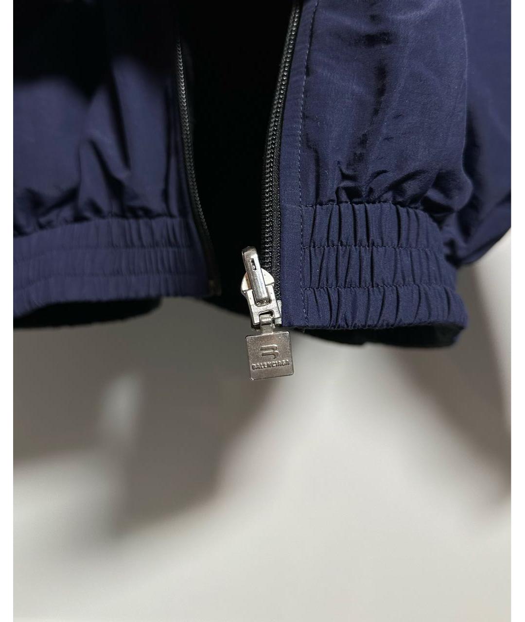 BALENCIAGA Темно-синяя куртка, фото 8