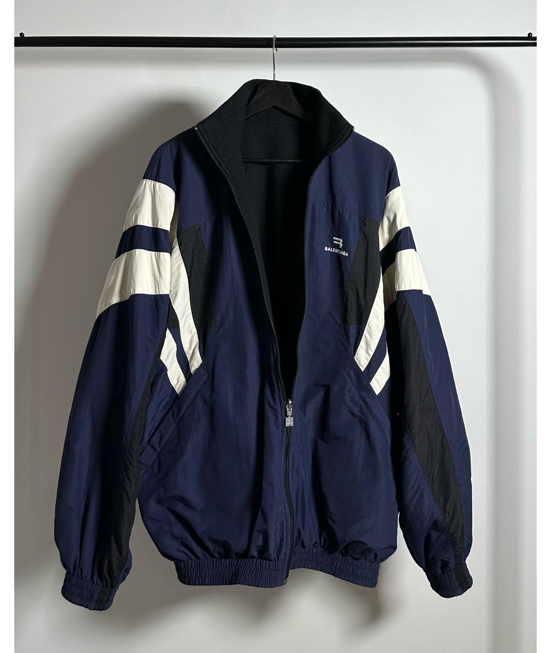 BALENCIAGA Темно-синяя куртка, фото 2