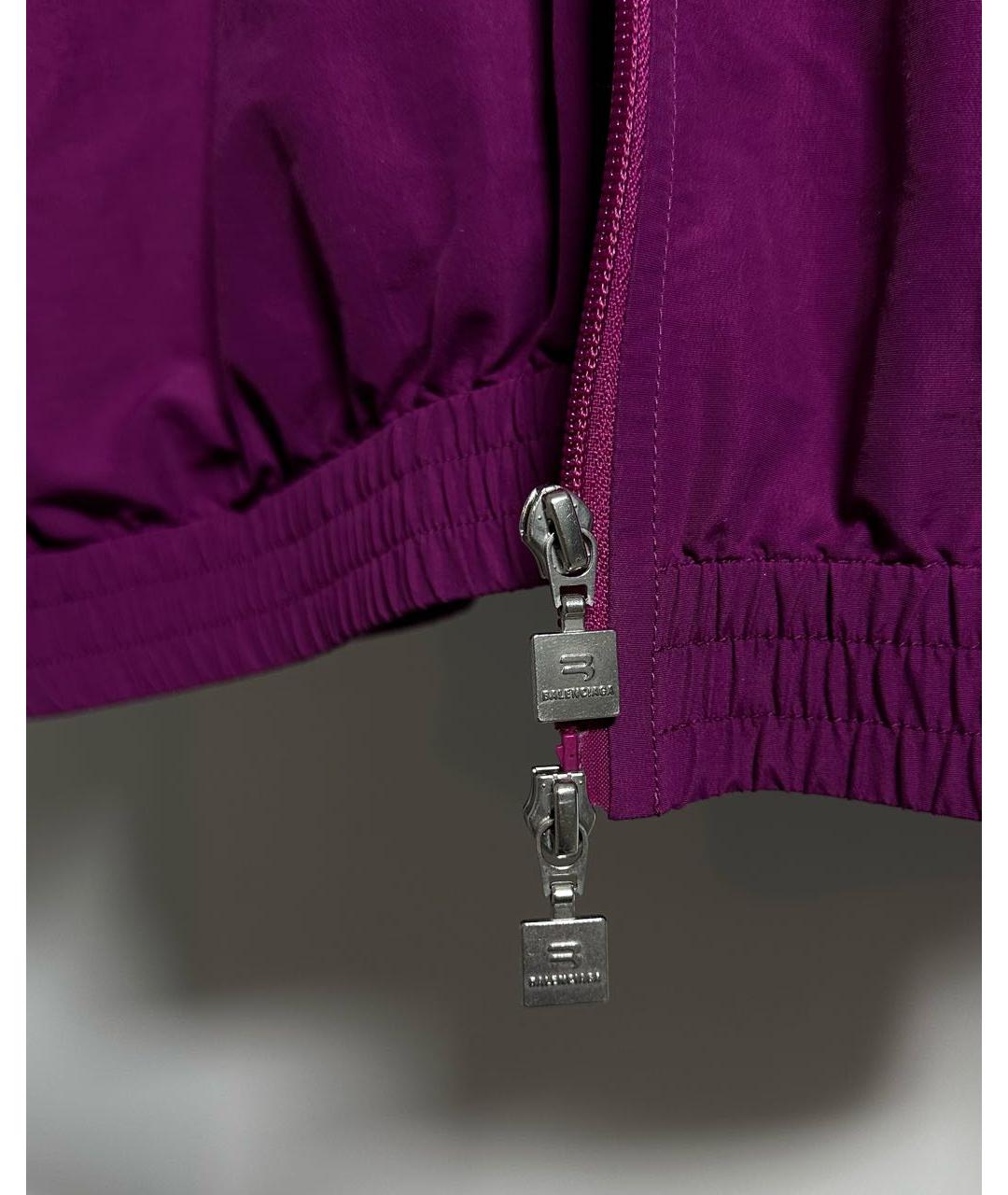 BALENCIAGA Фиолетовая куртка, фото 6