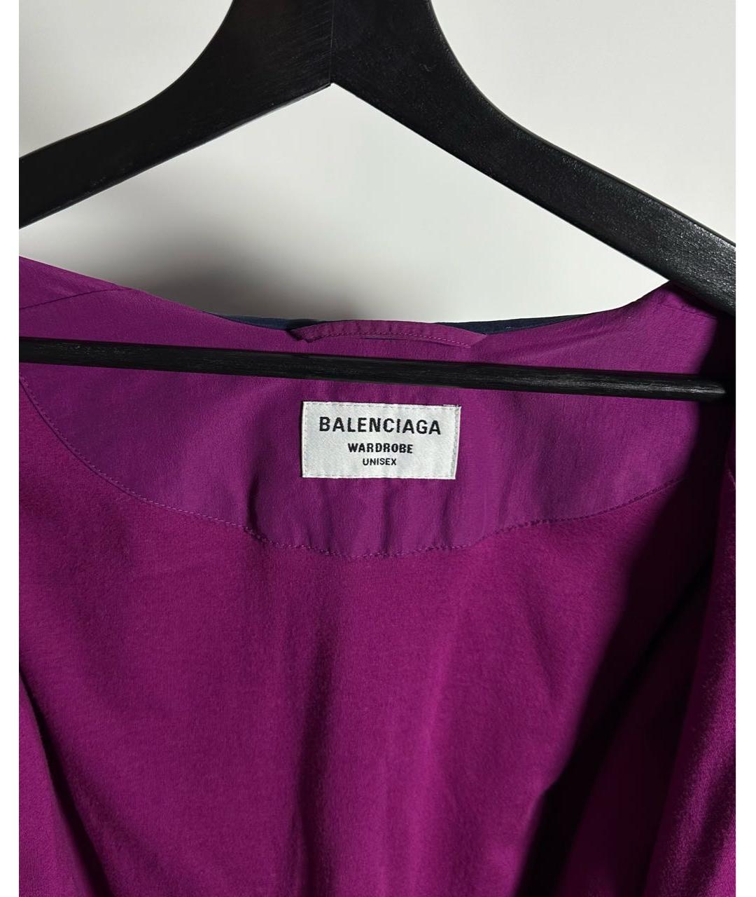 BALENCIAGA Фиолетовая куртка, фото 7