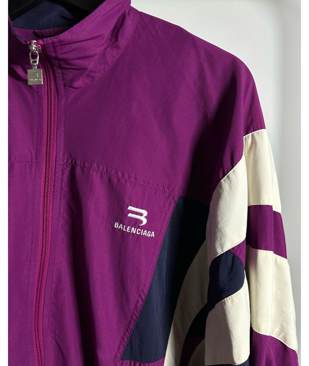 BALENCIAGA Фиолетовая куртка, фото 5