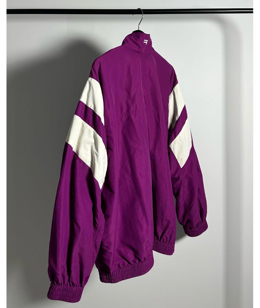 BALENCIAGA Фиолетовая куртка, фото 3