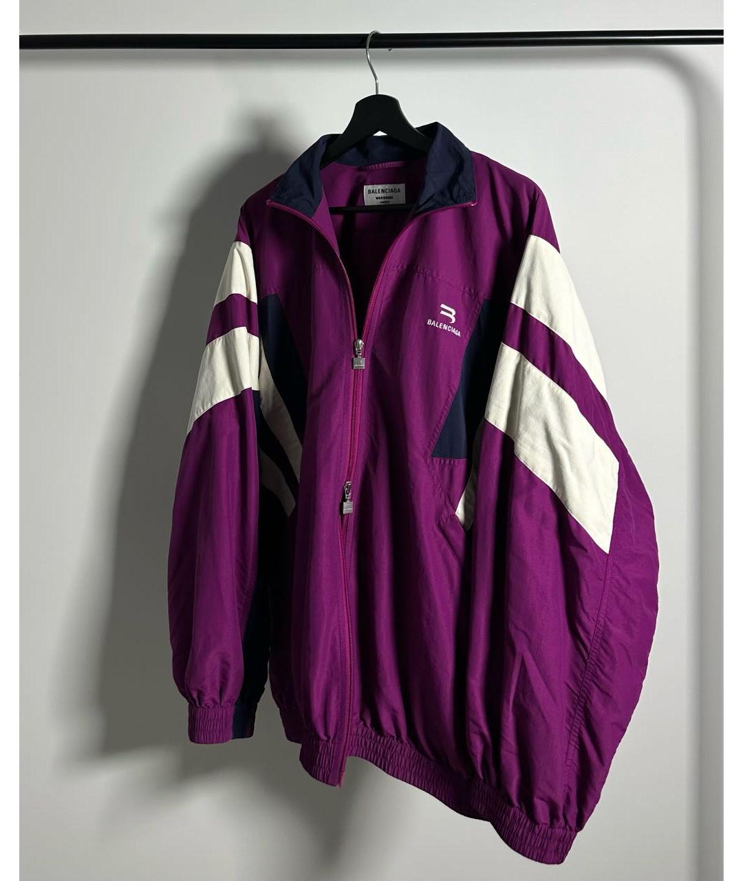 BALENCIAGA Фиолетовая куртка, фото 2