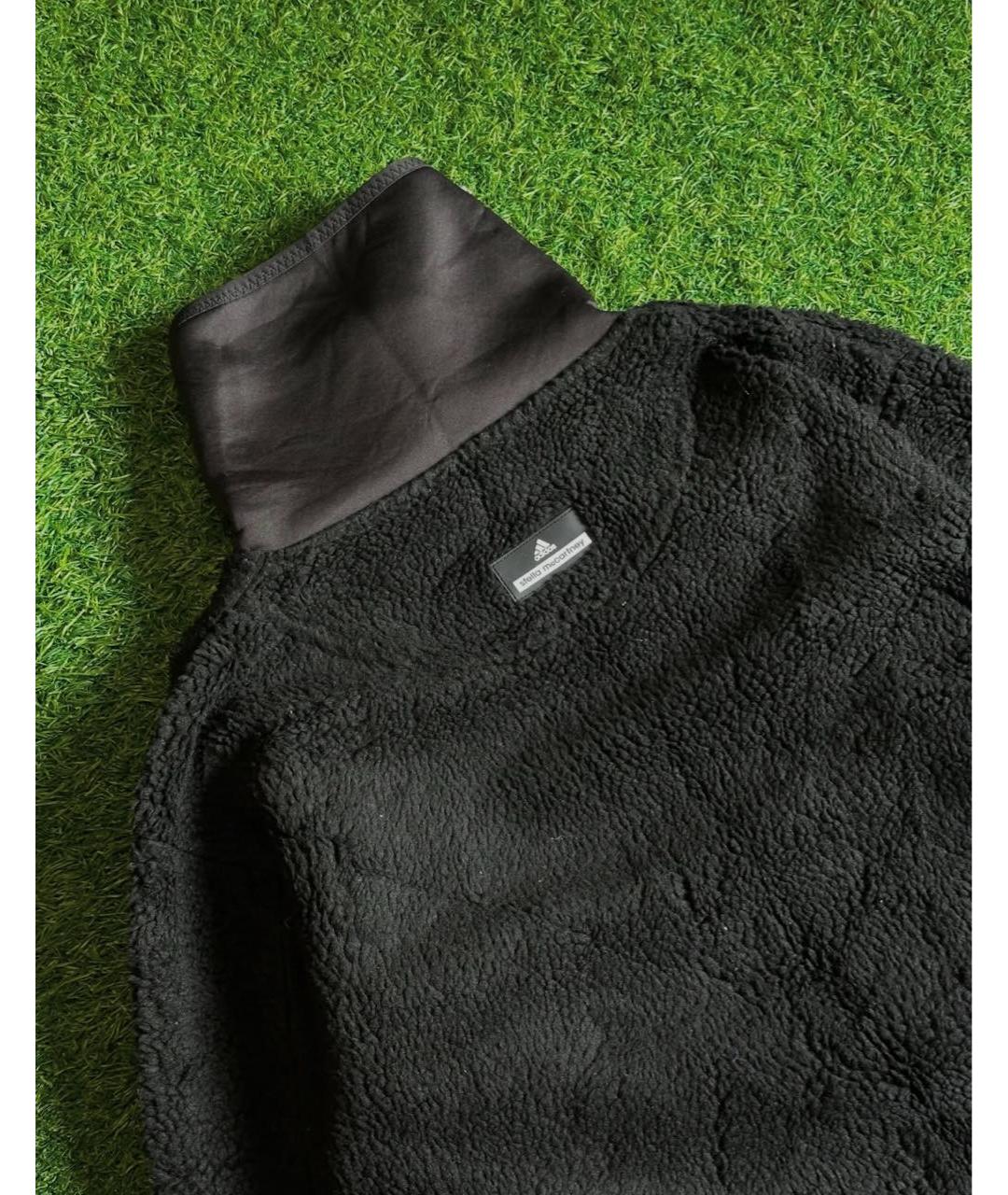 ADIDAS BY STELLA MCCARTNEY Черная полиамидовая спортивная куртка, фото 6