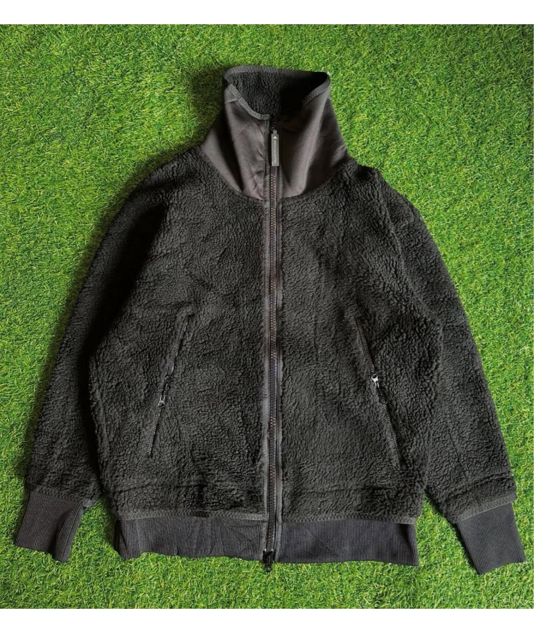 ADIDAS BY STELLA MCCARTNEY Черная полиамидовая спортивная куртка, фото 8