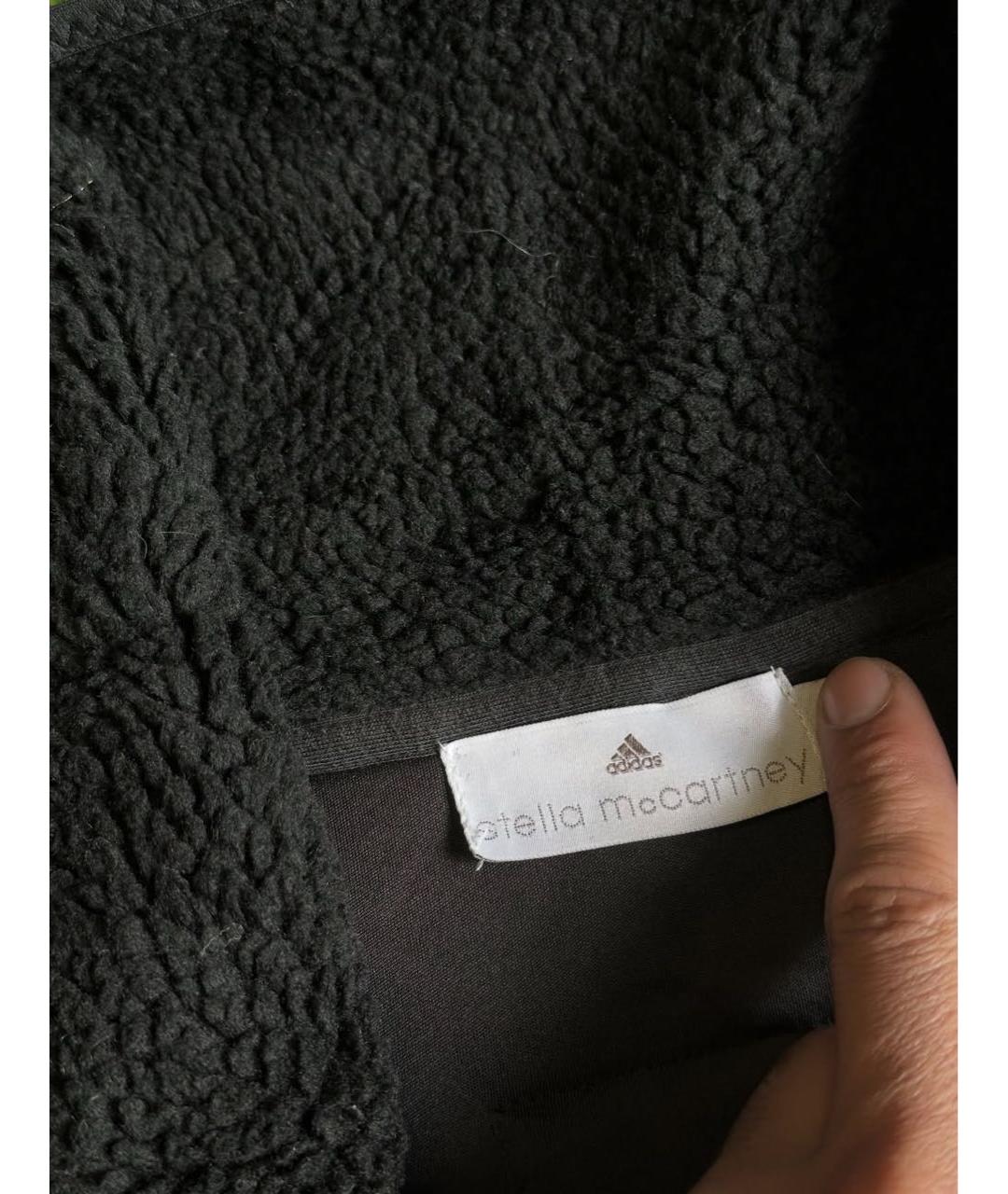 ADIDAS BY STELLA MCCARTNEY Черная полиамидовая спортивная куртка, фото 7