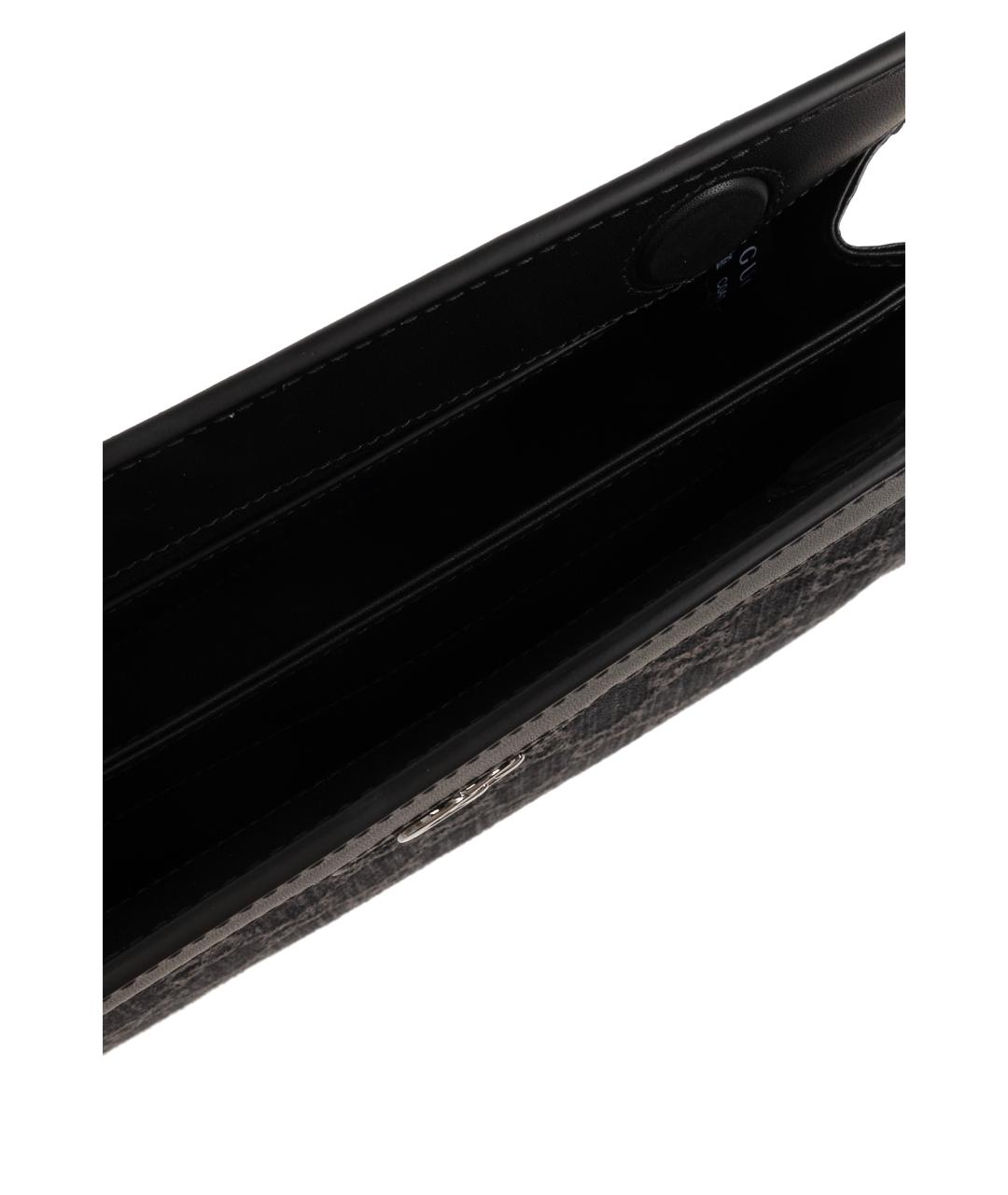 GUCCI Черная тканевая сумка через плечо, фото 6