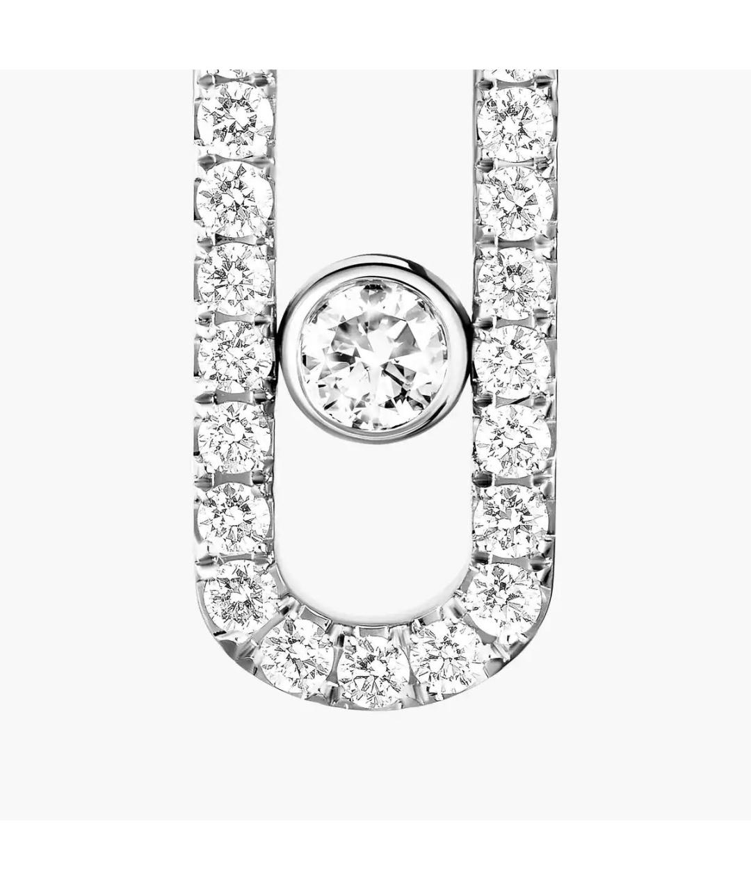 MESSIKA Серебряные серьги из белого золота, фото 4