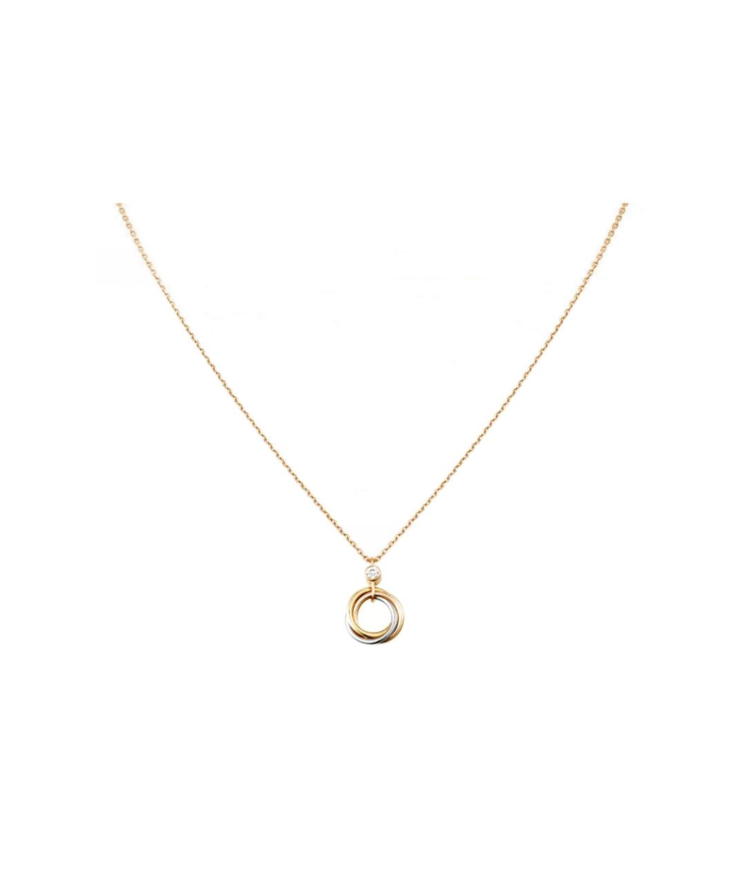 CARTIER Золотое колье из желтого золота, фото 1