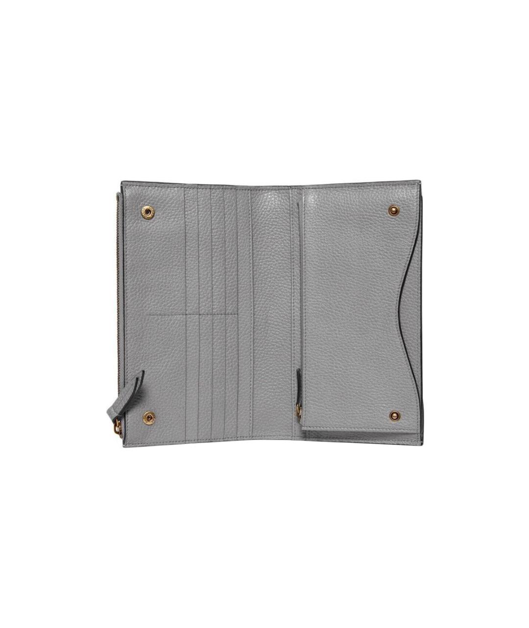 GUCCI Розовый кожаный кошелек, фото 3