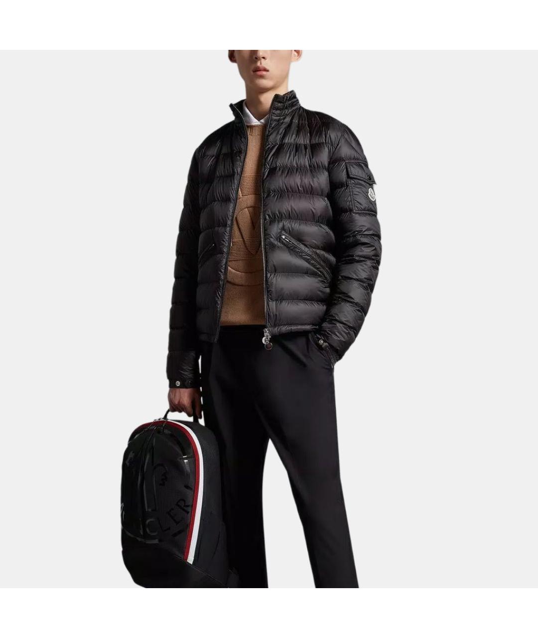 MONCLER Черная куртка, фото 7