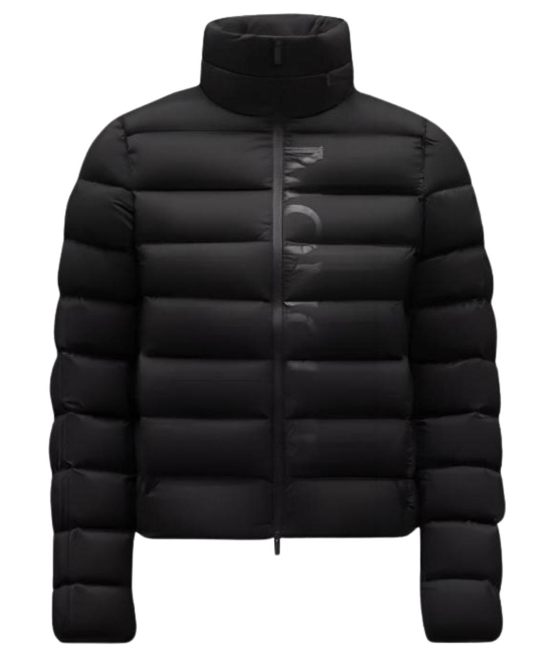 MONCLER Черная полиамидовая куртка, фото 1