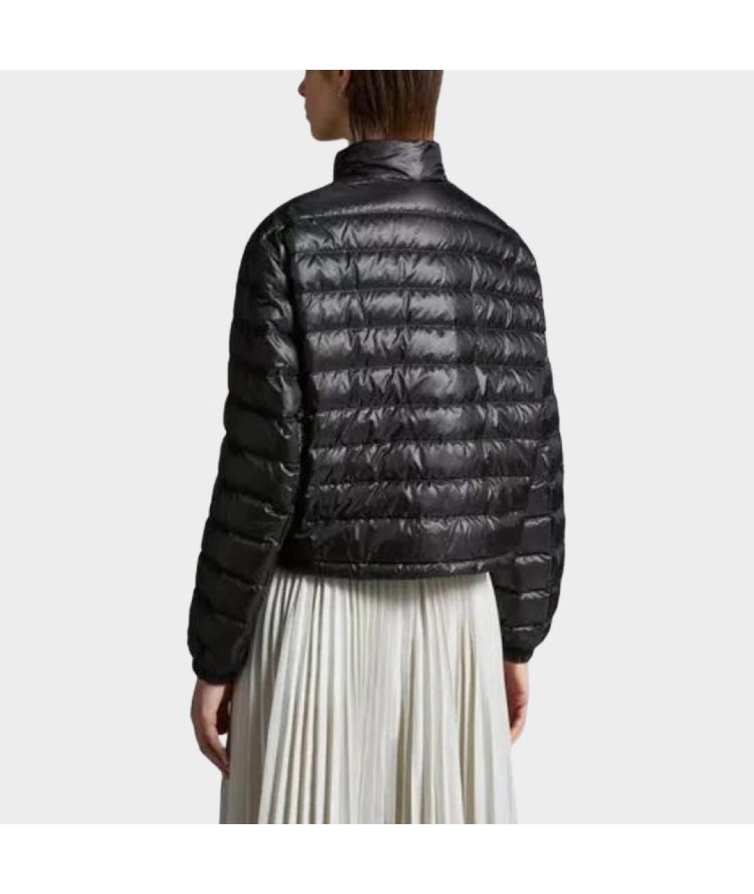 MONCLER Черная полиамидовая куртка, фото 5