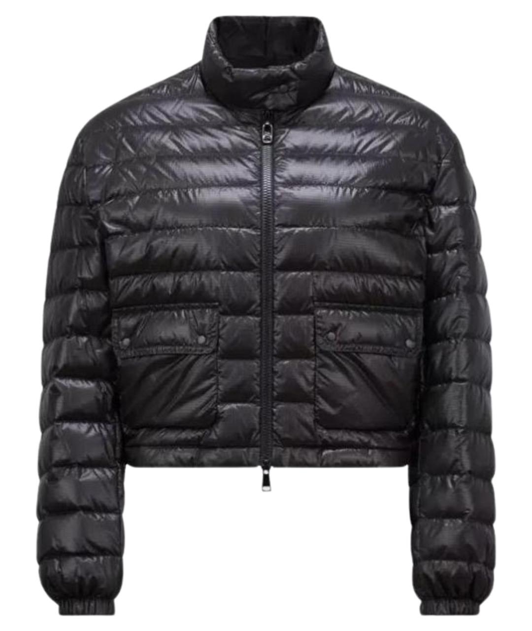 MONCLER Черная полиамидовая куртка, фото 1