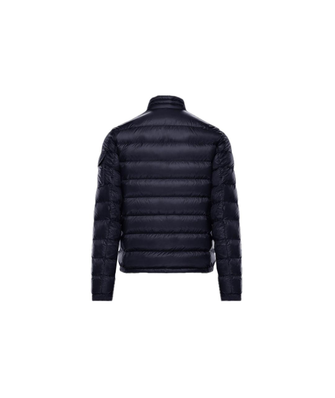 MONCLER Синяя полиамидовая куртка, фото 2