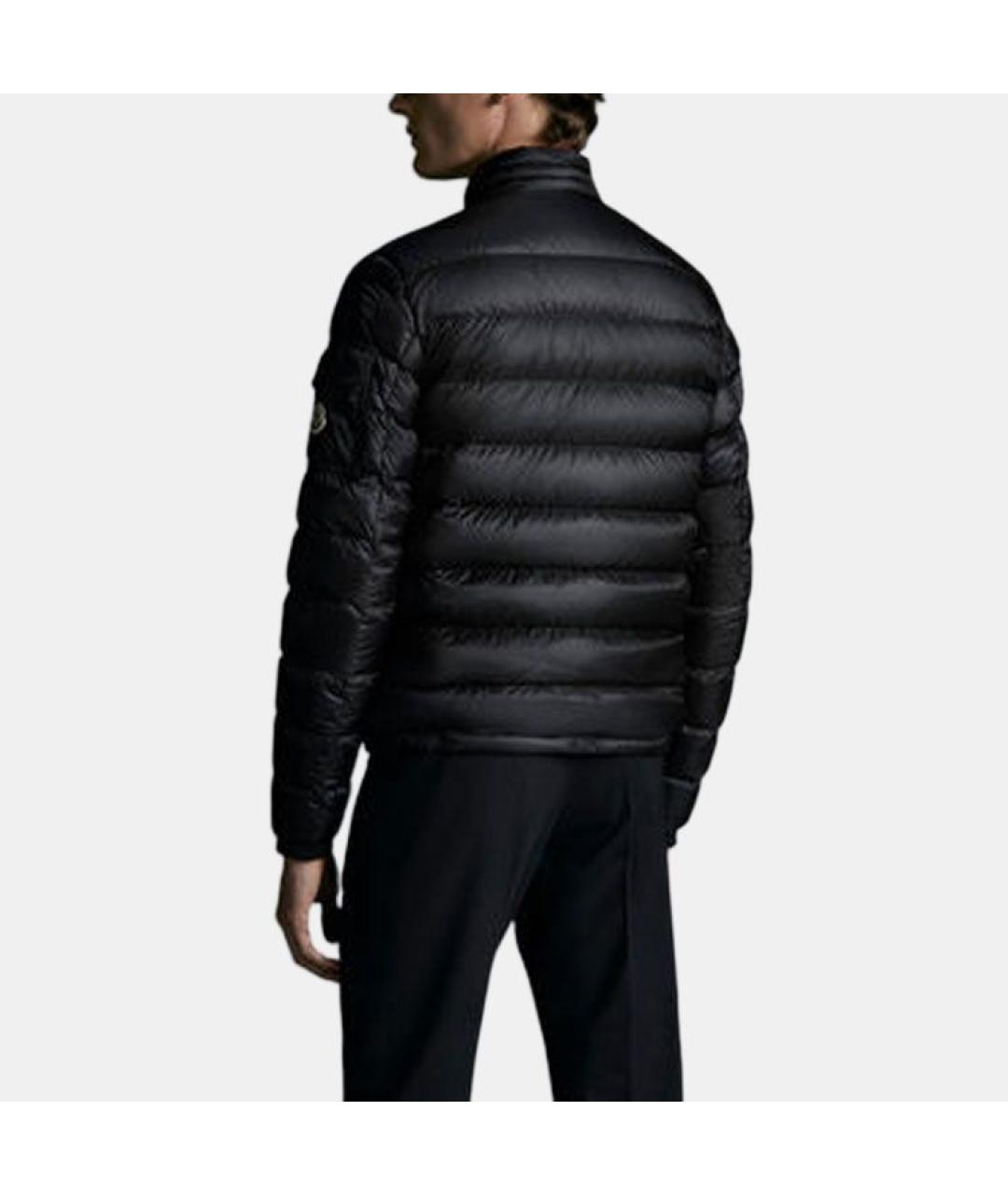 MONCLER Синяя полиамидовая куртка, фото 6