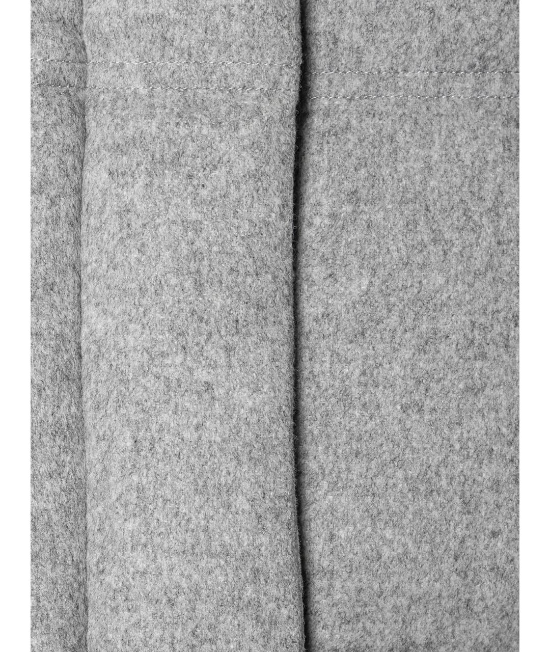 12 STOREEZ Серый шерстяной пуховик, фото 3