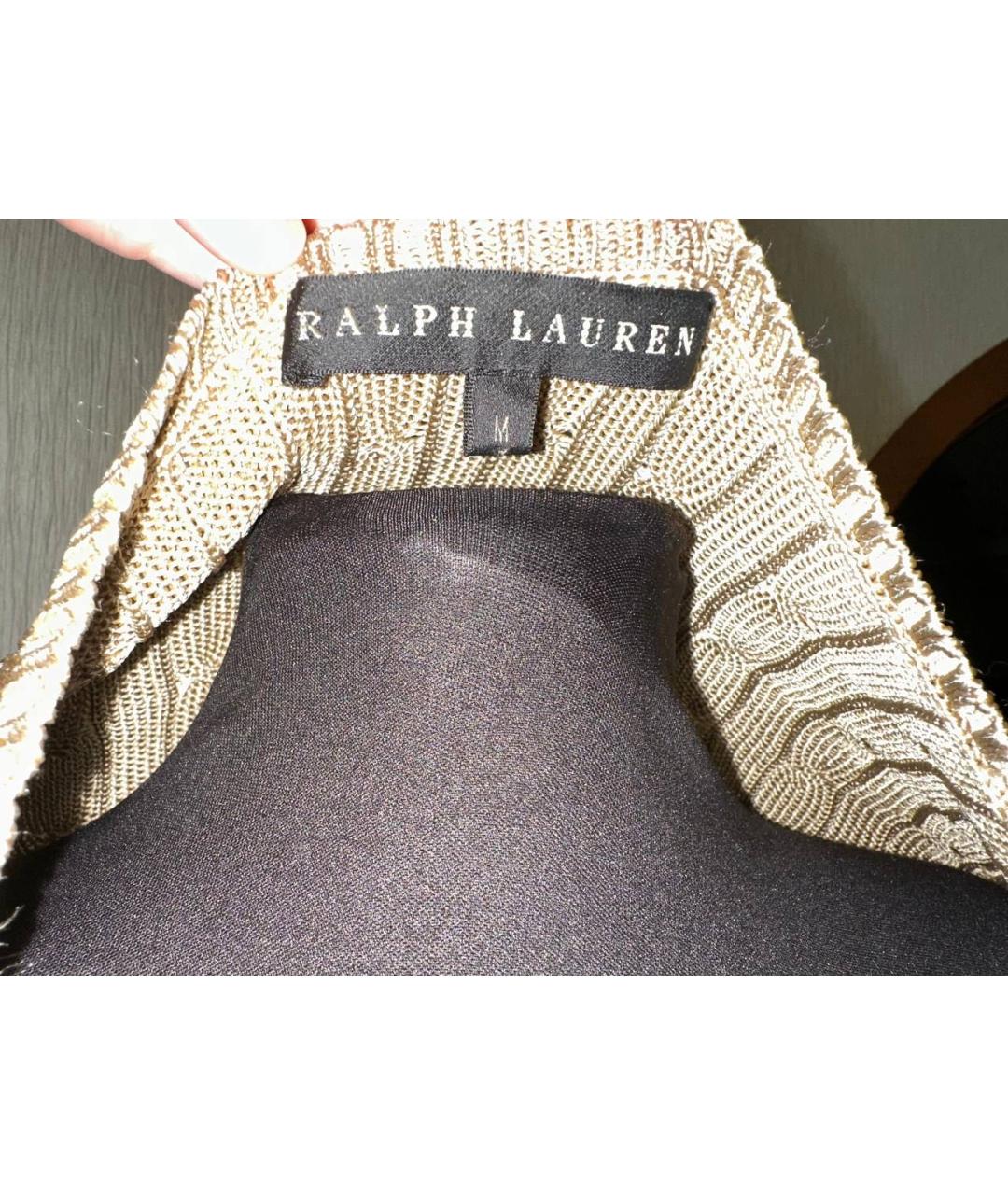 POLO RALPH LAUREN Бежевый джемпер / свитер, фото 3