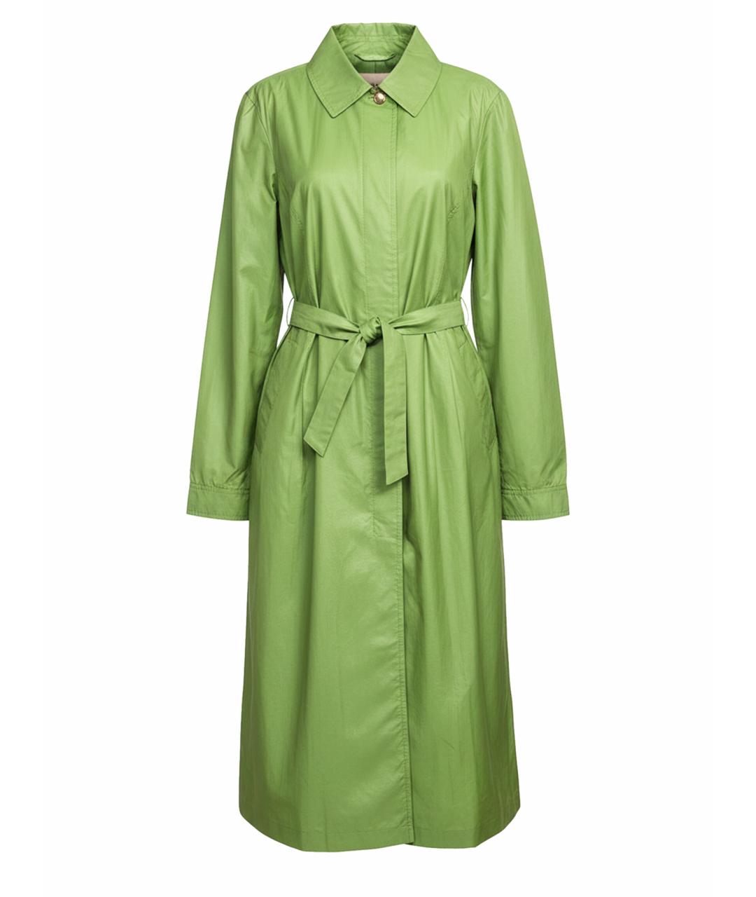 WEEKEND MAX MARA Зеленый тренч/плащ, фото 1