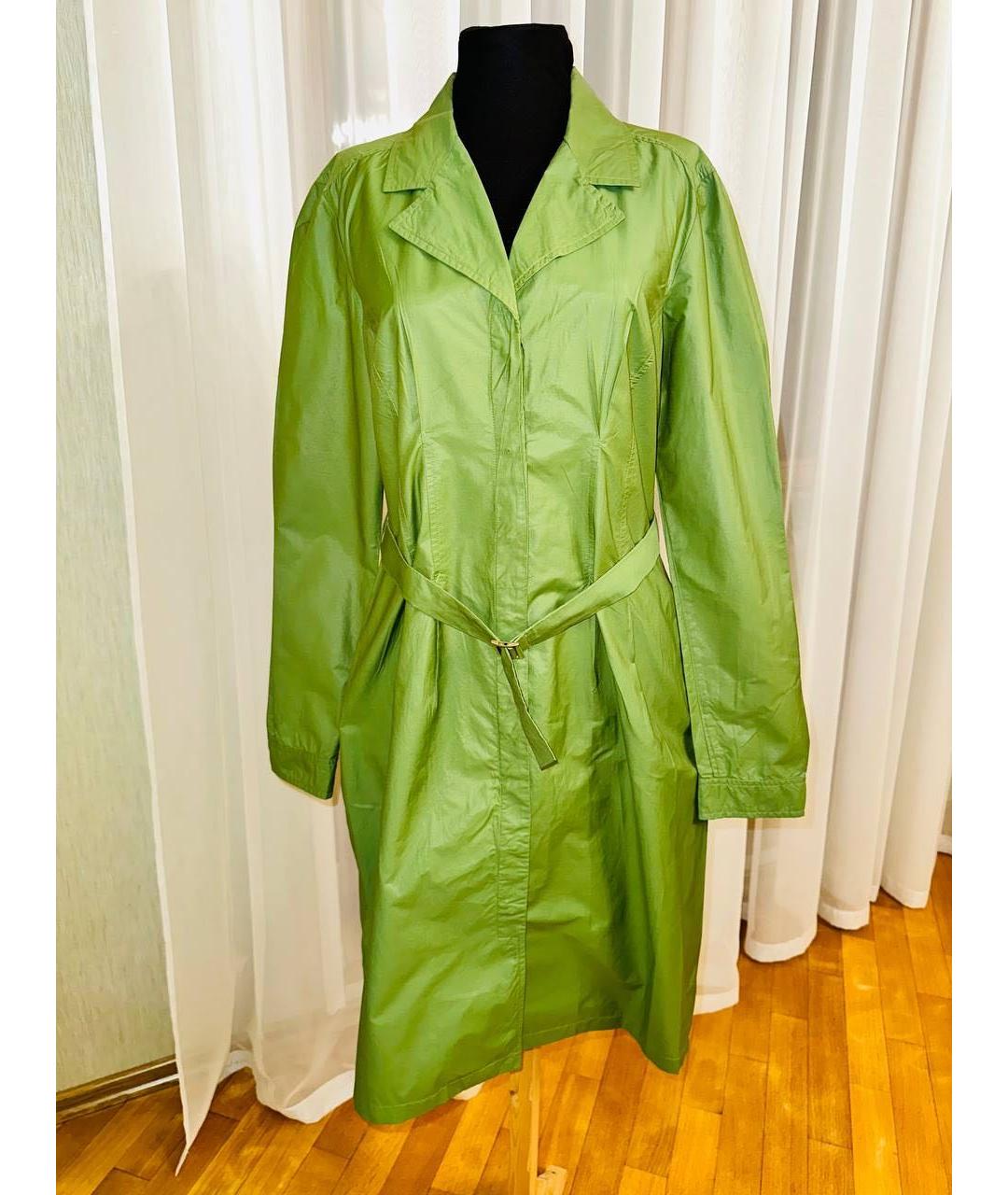WEEKEND MAX MARA Зеленый тренч/плащ, фото 4