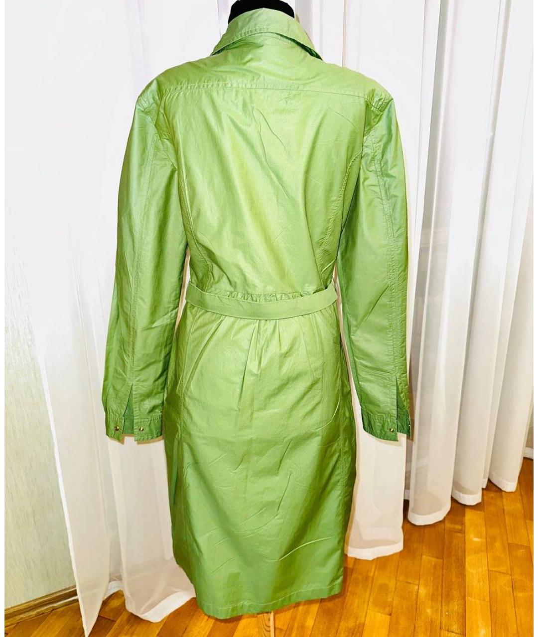 WEEKEND MAX MARA Зеленый тренч/плащ, фото 2