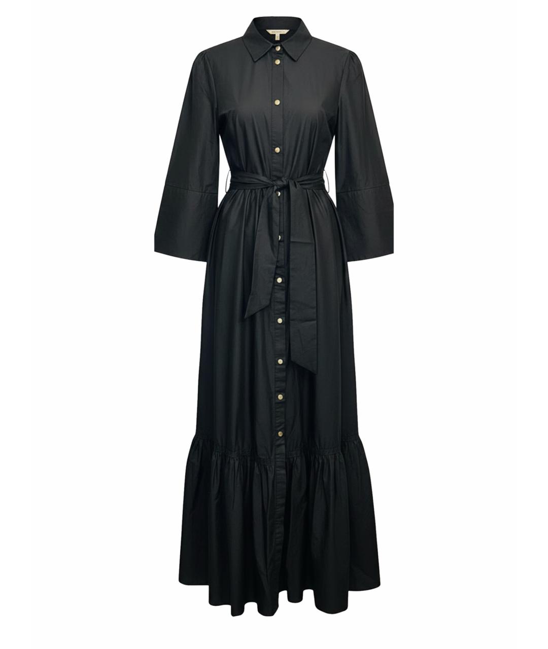 TWIN-SET Черное повседневное платье, фото 1