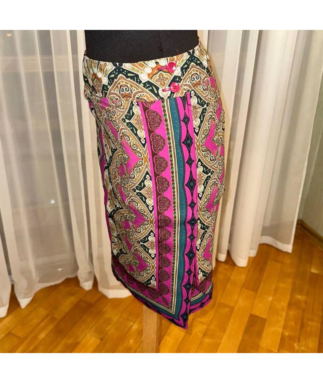 ETRO Мульти юбка мини, фото 3