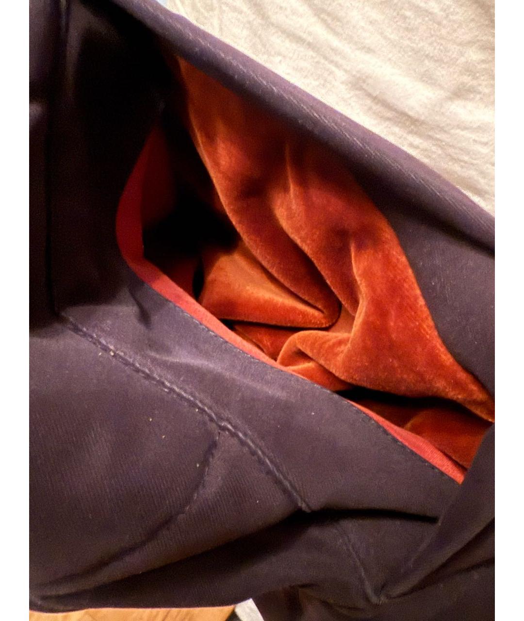 LORO PIANA Темно-синий полиэстеровый жилет, фото 6