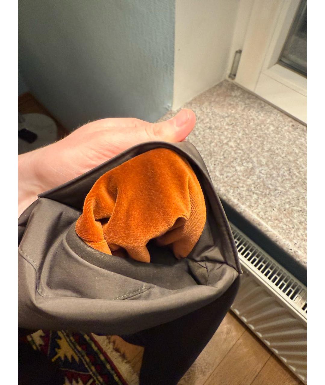 LORO PIANA Антрацитовое кашемировое пальто, фото 5