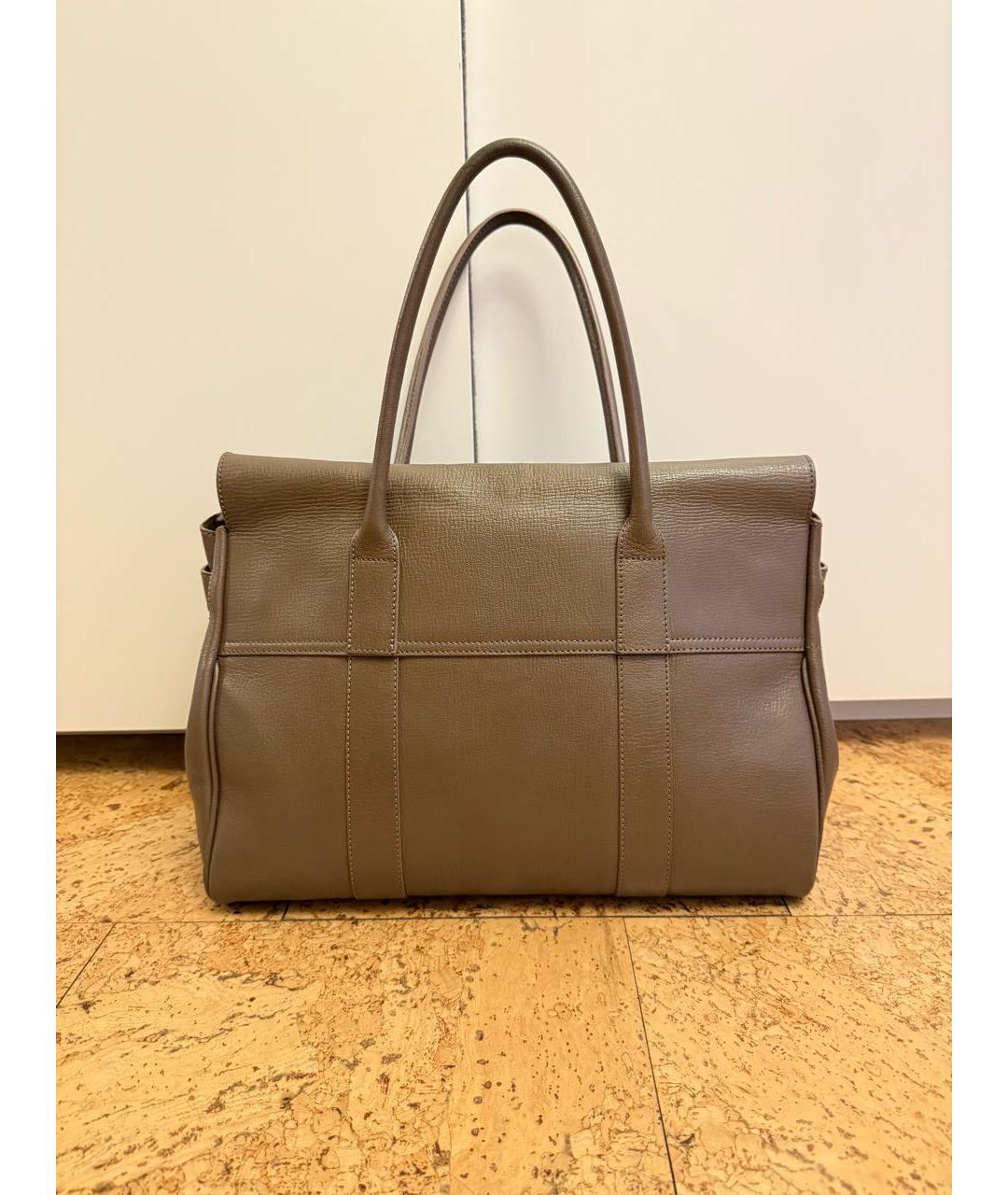 MULBERRY Коричневая кожаная сумка через плечо, фото 3