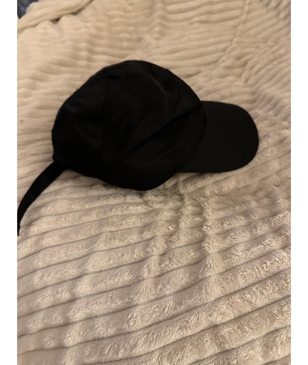 SPORTY AND RICH Черная синтетическая кепка, фото 2
