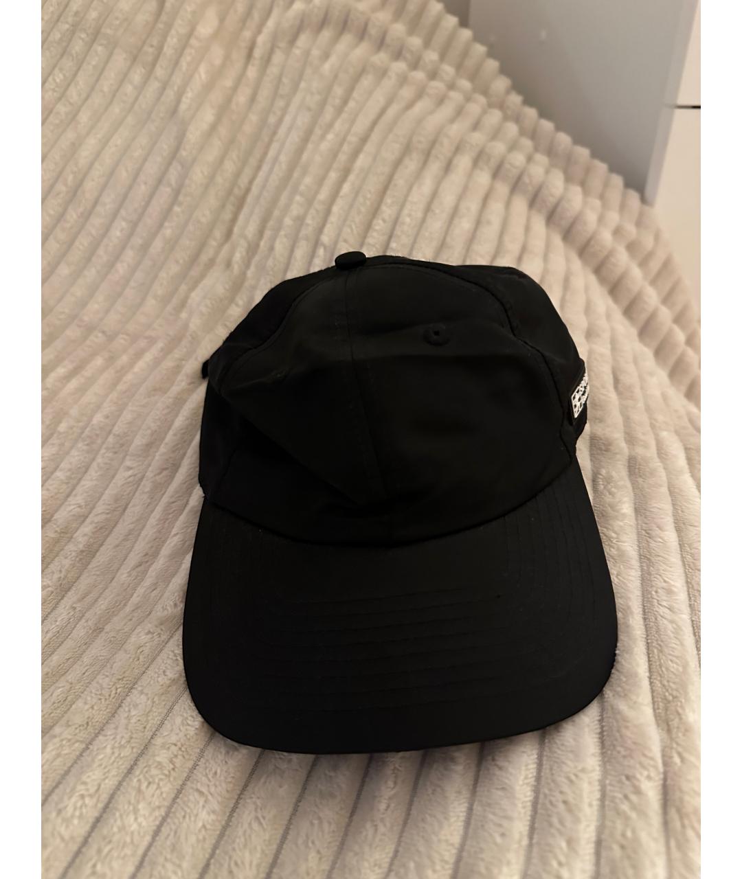 SPORTY AND RICH Черная синтетическая кепка, фото 3