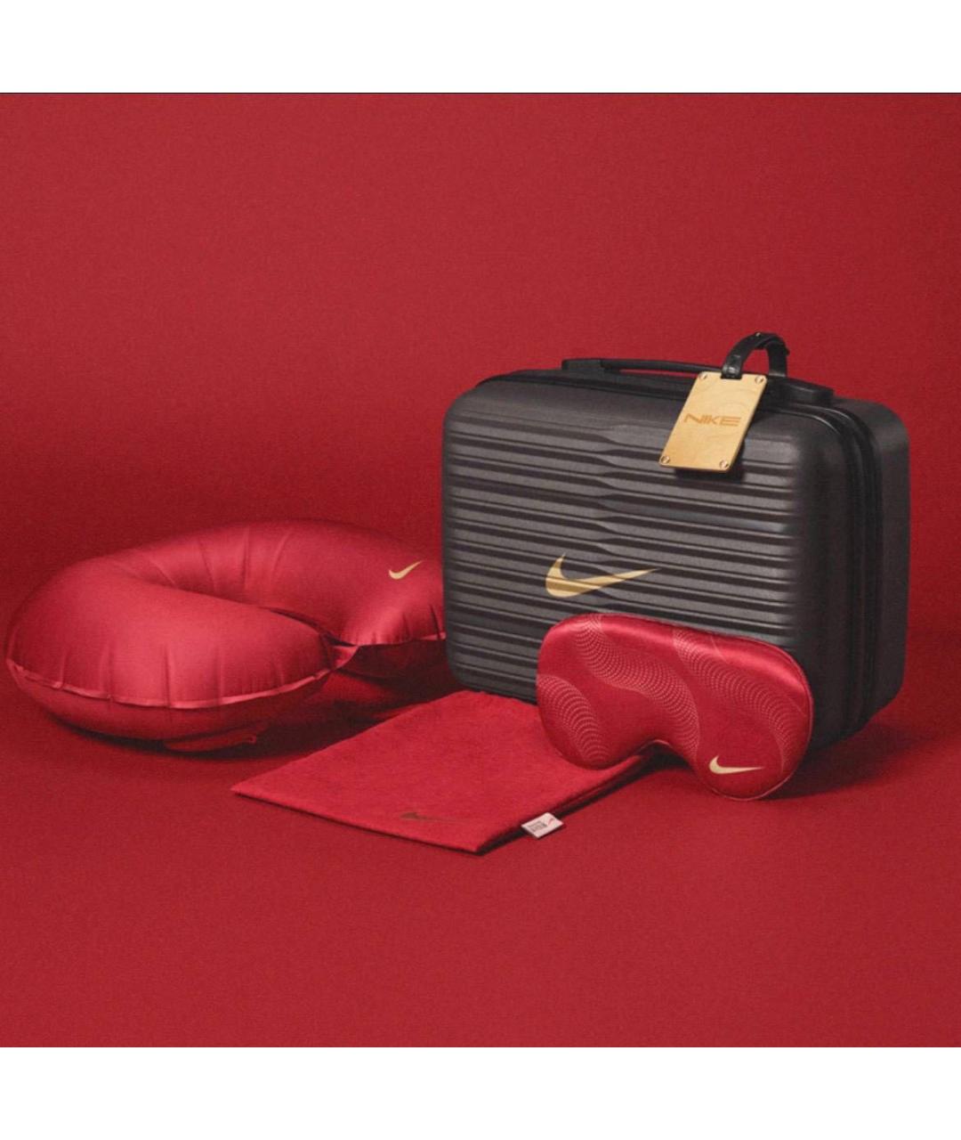 NIKE Красная дорожная/спортивная сумка, фото 3
