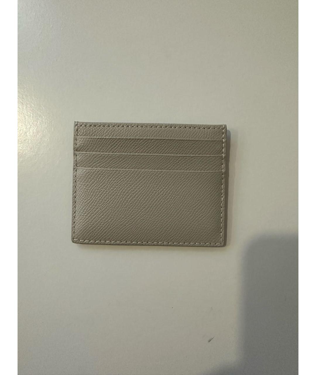FURLA Бежевый кожаный кардхолдер, фото 3