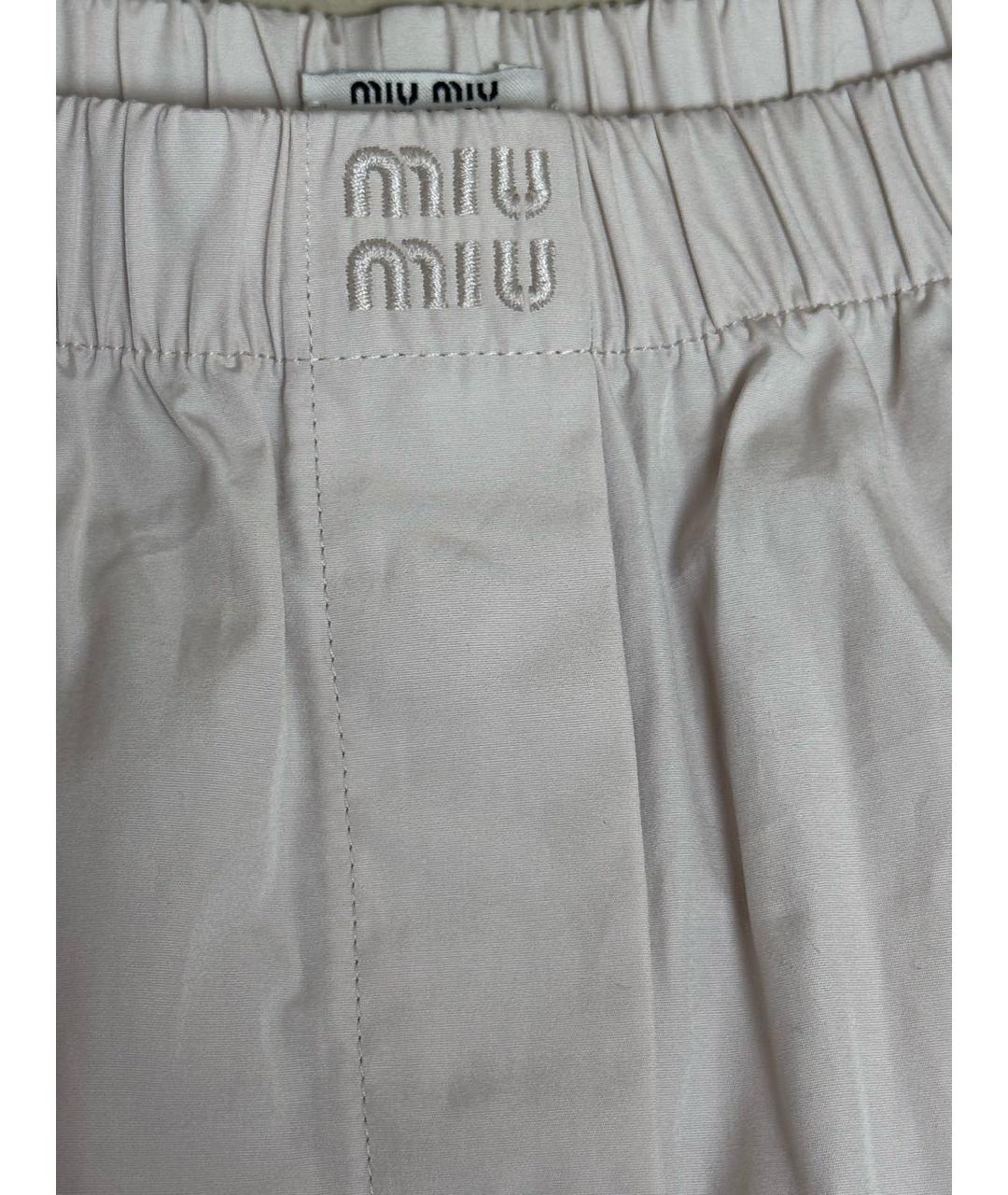 MIU MIU Розовые шорты, фото 2