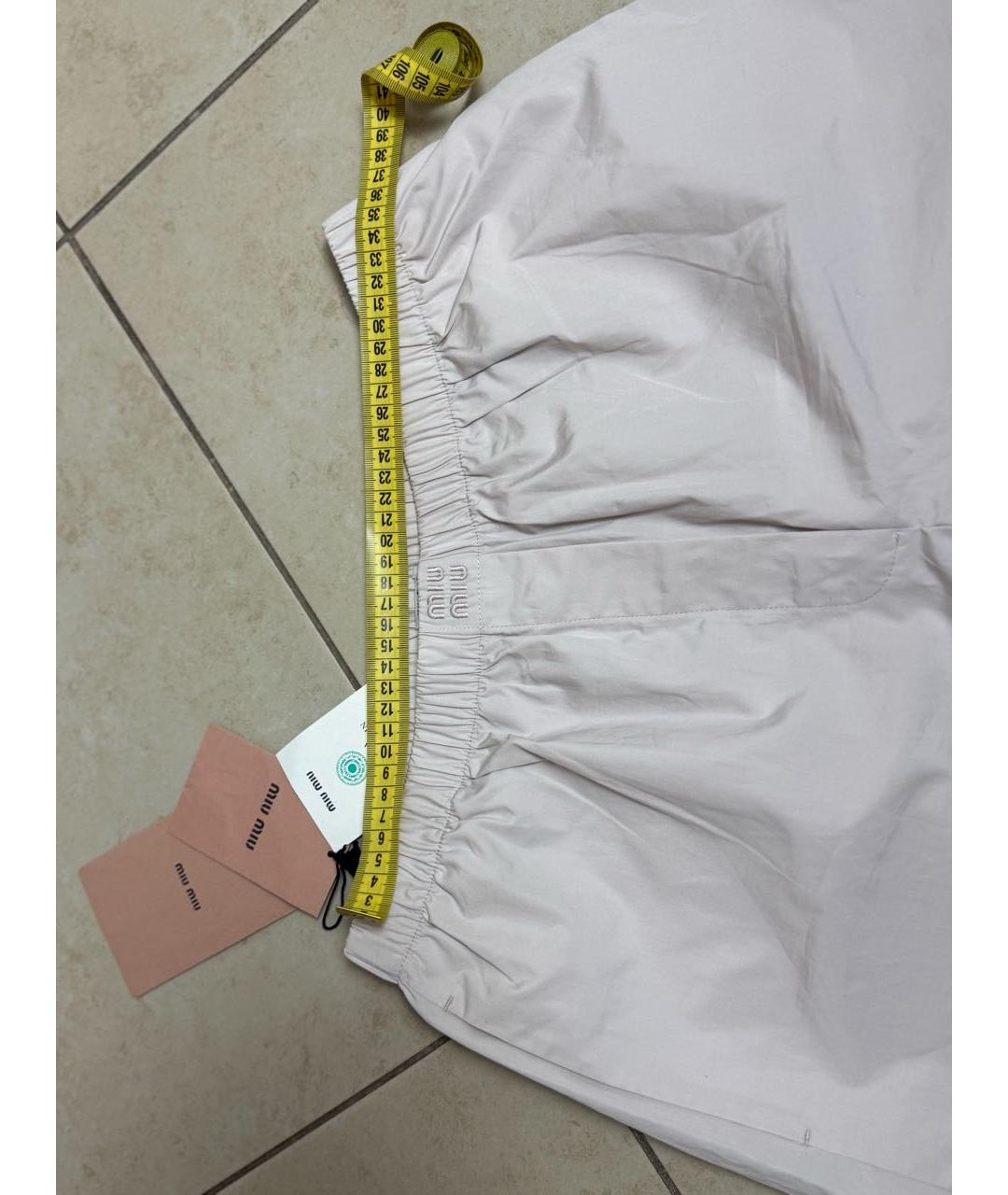 MIU MIU Розовые шорты, фото 3