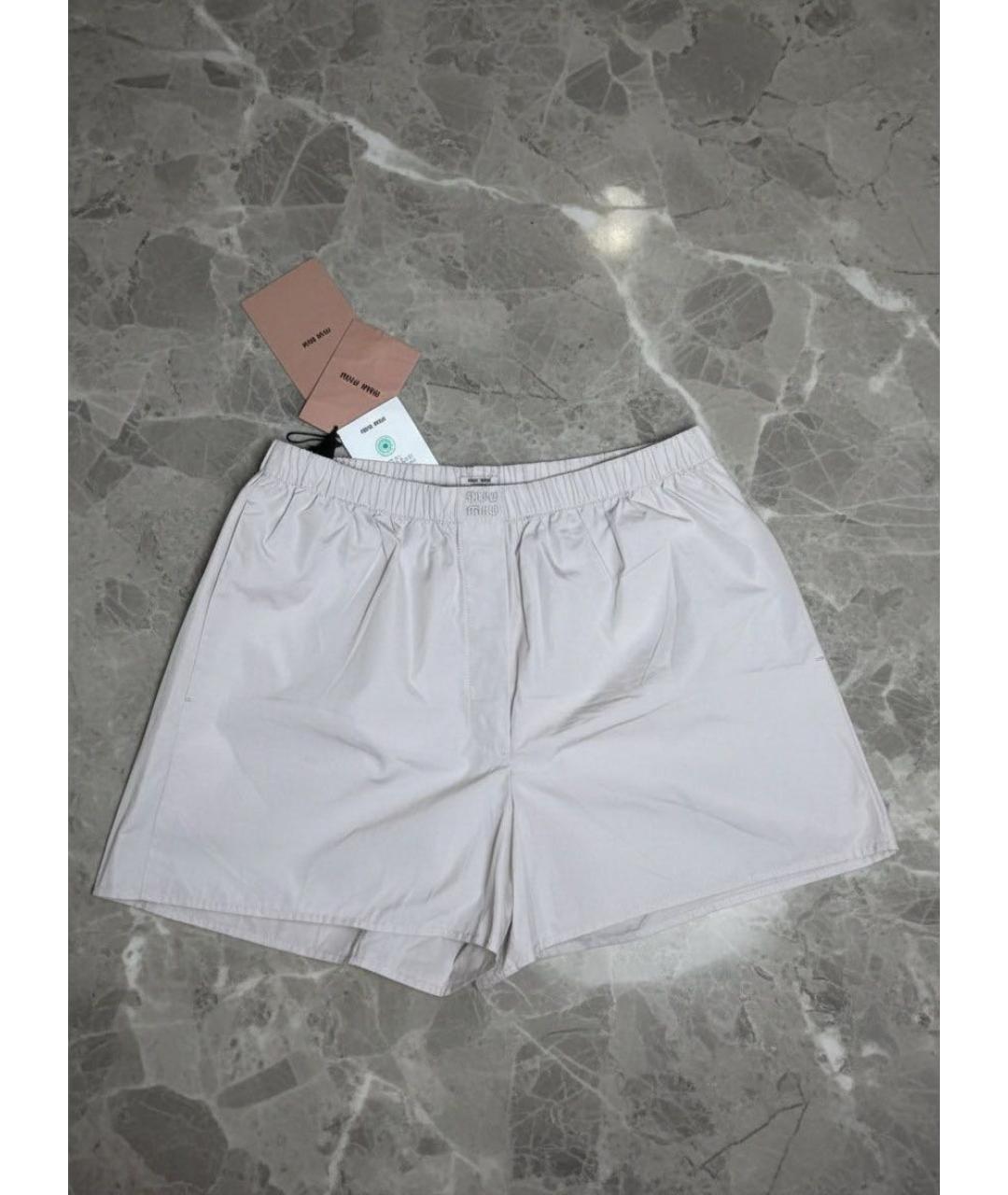 MIU MIU Розовые шорты, фото 7